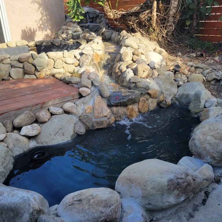 Los Angeles Pond Remodel and Waterproofing